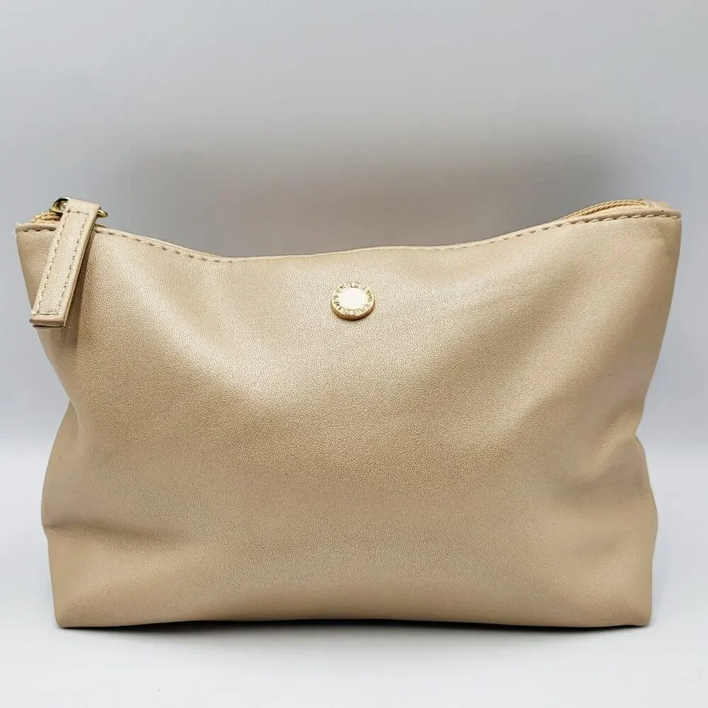 Bvlgari Parfums Gold Cosmetic Pouch for Emirates Airlines First & Business Class